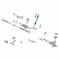 OEM Honda Valve Sub-Assy., Steering Diagram - 53641-S04-A54