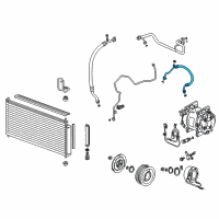 OEM 2016 Honda CR-Z Hose, Discharge Diagram - 80315-SZT-G01