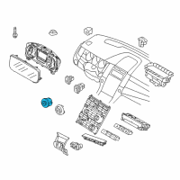 OEM 2017 Ford Special Service Police Sedan Headlamp Switch Diagram - DG1Z-11654-AA