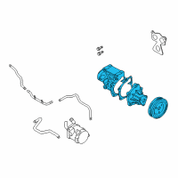 OEM 2011 Kia Optima Pump Assembly-COOLENT Diagram - 251002G800