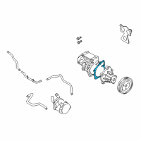 OEM 2016 Kia Optima Gasket-Water Pump Diagram - 251242G800