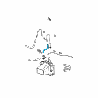 OEM Lexus Hose Diagram - 90445-17117