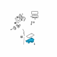 OEM Dodge Avenger Pan-Oil Diagram - 4892447AA