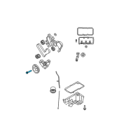 OEM Dodge Grand Caravan Bolt-HEXAGON Head Diagram - 6101984