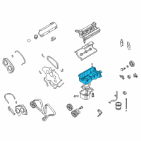 OEM 2004 Kia Sorento Pan-Oil Up Diagram - 2152139850