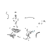 OEM 2011 Toyota Corolla Filler Pipe Diagram - 77201-02240