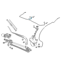 OEM 2018 Honda Accord Tube (4X7X160) Diagram - 76832-S3V-A00