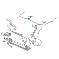 OEM Honda Accord Tube (4X7X160) Diagram - 76832-S3V-A00