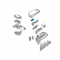 OEM 2019 Lexus UX200 Block Assembly Relay Diagram - 82660-12470