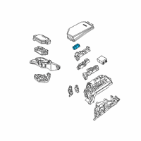 OEM Toyota Corolla Main Relay Block Diagram - 82660-12470