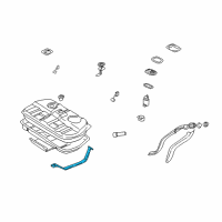 OEM 2001 Hyundai Santa Fe Band Assembly-Fuel Tank Diagram - 31210-26300