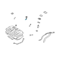 OEM 2006 Hyundai Santa Fe Suction Filter Diagram - 31112-26105