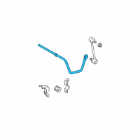 OEM 2006 Toyota Camry Stabilizer Bar Diagram - 48812-33200