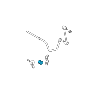 OEM 2003 Lexus ES300 Bush, Stabilizer, Rear Diagram - 48818-06160