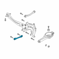 OEM Ford Escape Lower Arm Diagram - CV6Z-5500-L