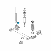 OEM 2006 Chevrolet Aveo Shock Bushing Diagram - 96535159