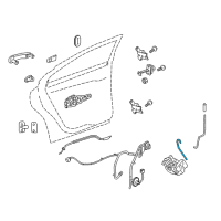 OEM 2016 Chevrolet Malibu Limited Control Rod Diagram - 25941401