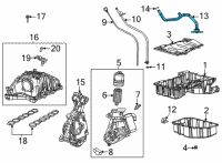 OEM Jeep Gladiator Tube-Oil Pickup Diagram - 68504393AA