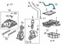 OEM Jeep Wrangler Tube-Oil Pickup Diagram - 68504393AA