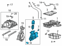 OEM Jeep Wrangler Adapter-Engine Oil Filter Diagram - 68511159AA