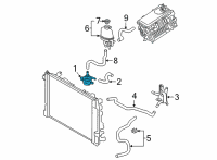 Genuine Toyota Corolla Pump Assembly diagram
