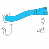 OEM 2006 Chevrolet SSR Shaft Asm-Front Stabilizer Diagram - 15191382