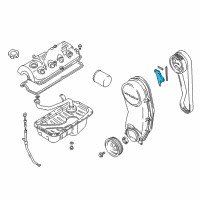 OEM 1998 Chevrolet Tracker COVER, TMG Diagram - 96068577