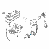 OEM 2001 Chevrolet Metro Oil Seal Diagram - 91175484