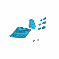OEM Honda Accord Taillight Assy., R. Diagram - 33500-TE0-A01