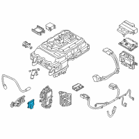 OEM 2018 BMW i3 Engine Control Module Diagram - 12-38-8-661-706