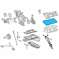 OEM 2017 Lexus GS450h Gasket, Cylinder Head Diagram - 11213-31060