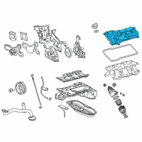 OEM 2016 Lexus GS450h Cover Sub-Assembly, Cylinder Diagram - 11202-31060