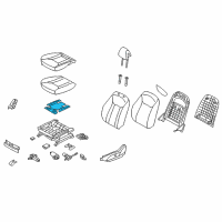 OEM Hyundai Heater-Front Seat Cushion Driver Diagram - 88197-3V030