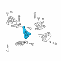 OEM 2020 Buick Encore Transmission Mount Bracket Diagram - 95142834