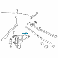 OEM Dodge Challenger Cap-Washer Reservoir Diagram - 5189351AA