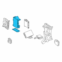 OEM 2015 Lexus ES300h Block Assembly, Driver Side Diagram - 82730-33G91