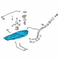 OEM 2021 Lexus NX300 Fuel Tank Sub-Assembly Diagram - 77001-78130