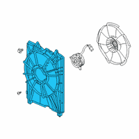 OEM 2021 Acura RDX Shroud Complete Diagram - 19015-5YF-A02