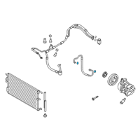 OEM 2020 Hyundai Palisade O-Ring Diagram - 97690-34630