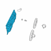 OEM Dodge SHROUD-Fan Diagram - 68031872AA