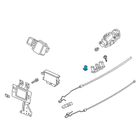 OEM 2019 Lincoln Navigator Release Switch Diagram - JL7Z-54432A38-AA