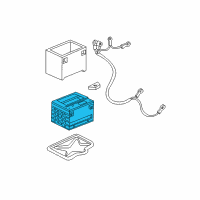 OEM 2000 Buick Regal Batteries Diagram - 787YR