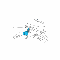 OEM Ford F-250 Super Duty Cruise Servo Diagram - XL3Z-9C735-BA