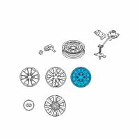 OEM 2006 Kia Sedona Wheel Assembly-Steel Diagram - 529104D060