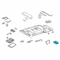 OEM 2021 Lexus NX300h Lamp Assy, Spot Diagram - 81360-78010-A0