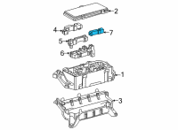 OEM 2022 Toyota Mirai Main Relay Block Diagram - 82660-62090