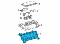 OEM Toyota Mirai Upper Cover Diagram - 82662-62050