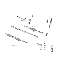 OEM 2001 Acura TL Bolt, Gear Box Mounting (10X55) Diagram - 90108-SH3-003