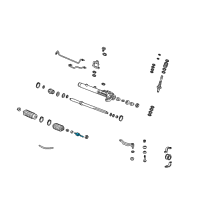 OEM 2000 Honda CR-V End Set, Rack Diagram - 53010-S10-003