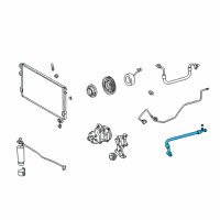 OEM 2003 Toyota Tundra Suction Hose Diagram - 88712-0C010